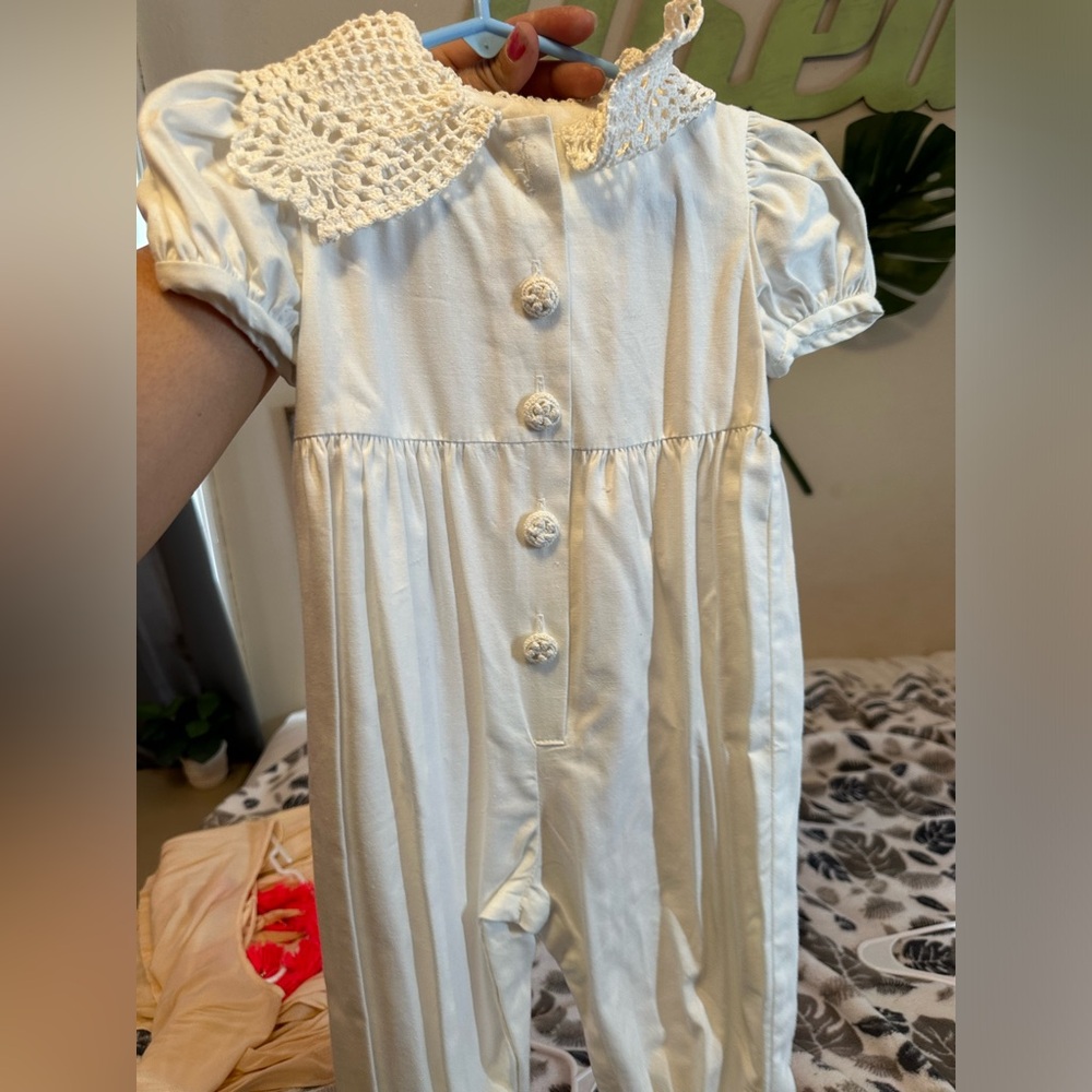 Neiman Marcus 1980s brand new vintage romper this is the sweetest